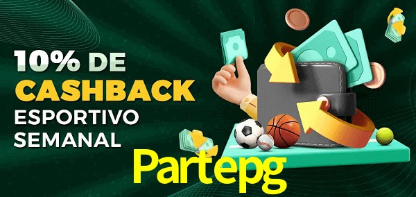 10% de bônus de cashback na Partepg